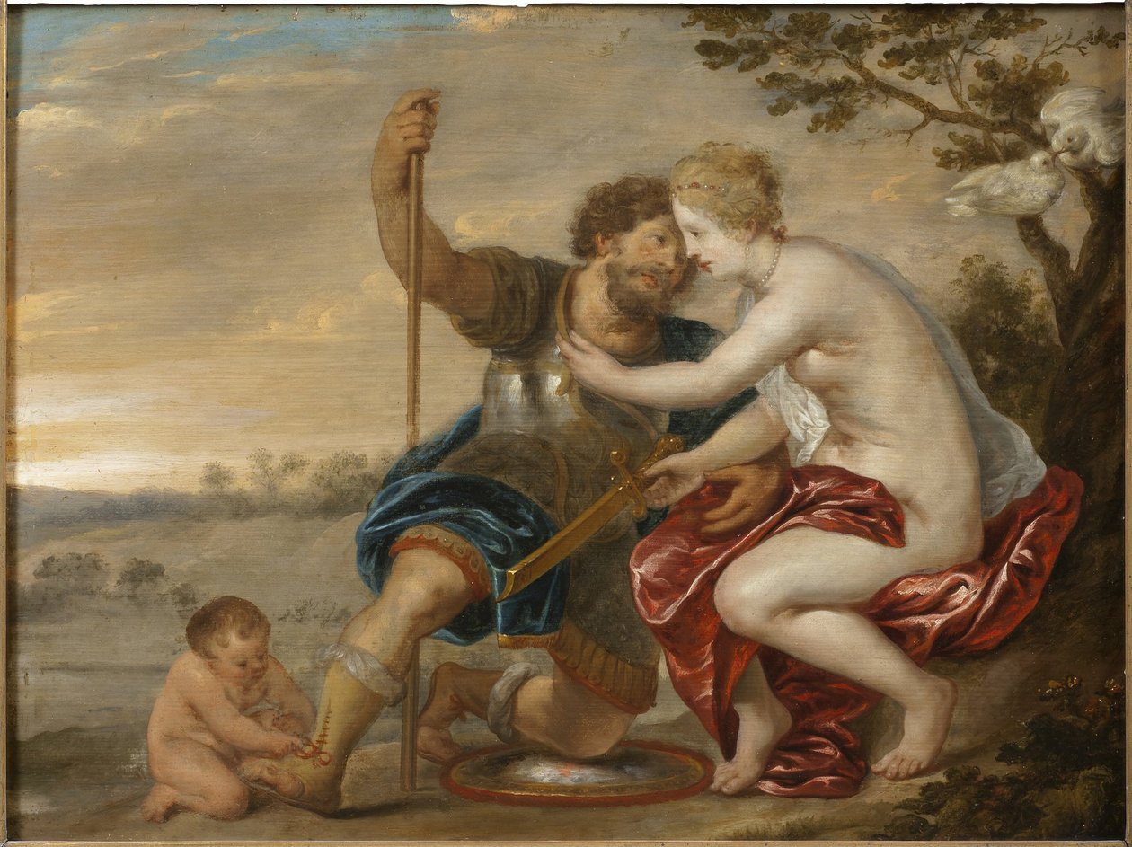 Mars, Venus og Amor af Peter Paul Rubens