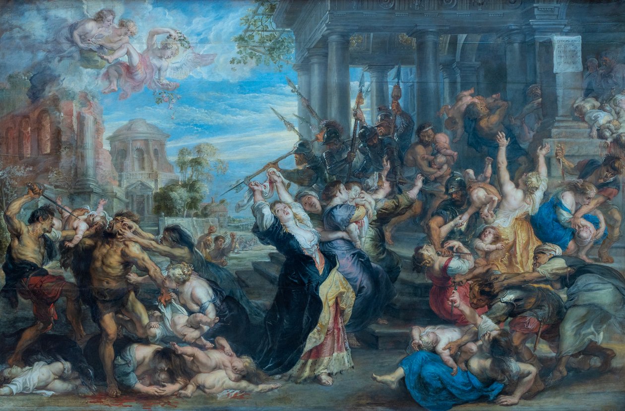 Barnemordet i Betlehem af Peter Paul Rubens