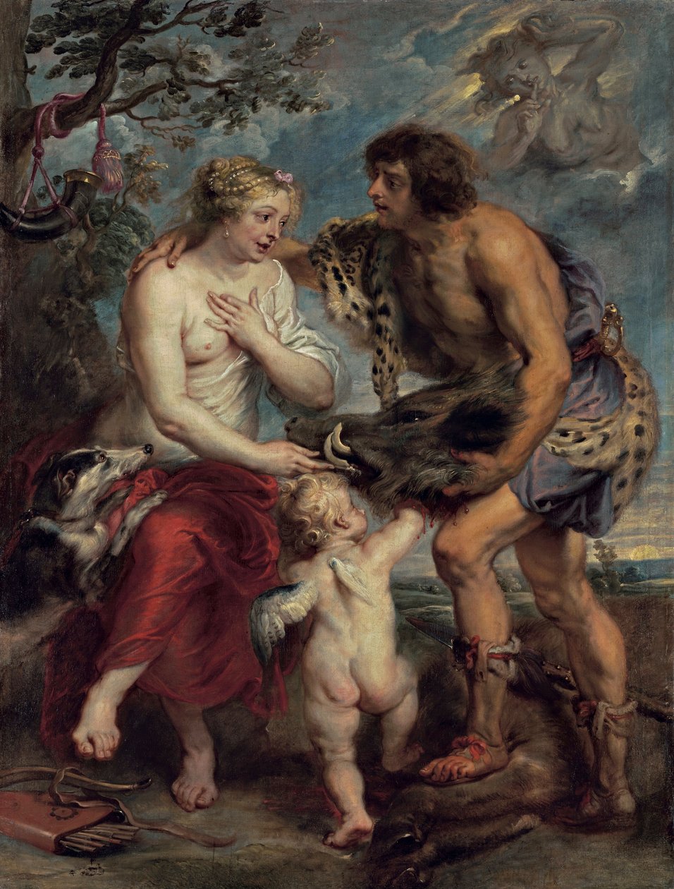 Meleagros og Atalante af Peter Paul Rubens