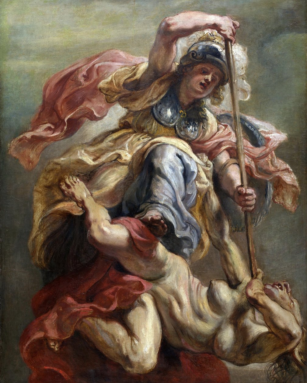 Minerva som Wisdom Conquering Sedition, mellem 1632 og 1634. af Peter Paul Rubens