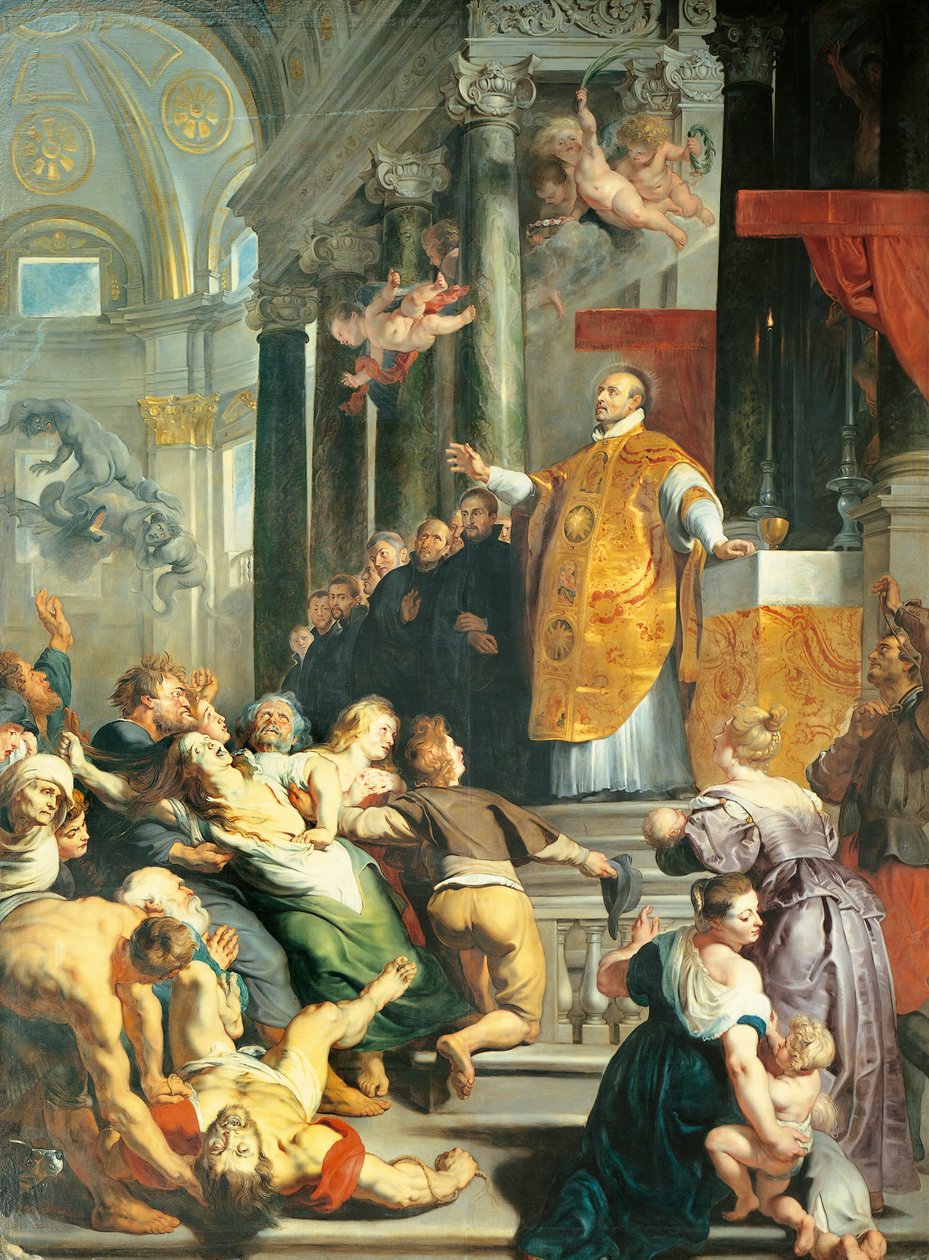 Mirakel af Sankt Ignatius af Loyola af Peter Paul Rubens