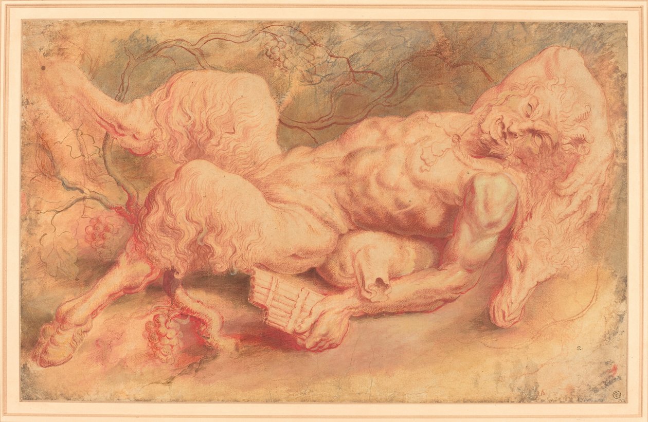 Pan Liggende, evt. 1610. af Peter Paul Rubens
