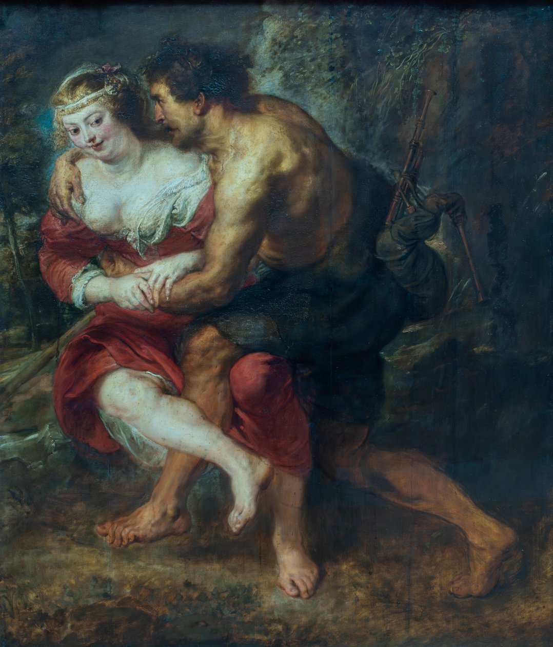 Pastoral scene (Corydon og Silvia) af Peter Paul Rubens