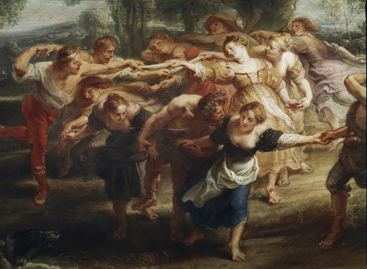Bondedans, detaljer (olie på lærred af Peter Paul Rubens