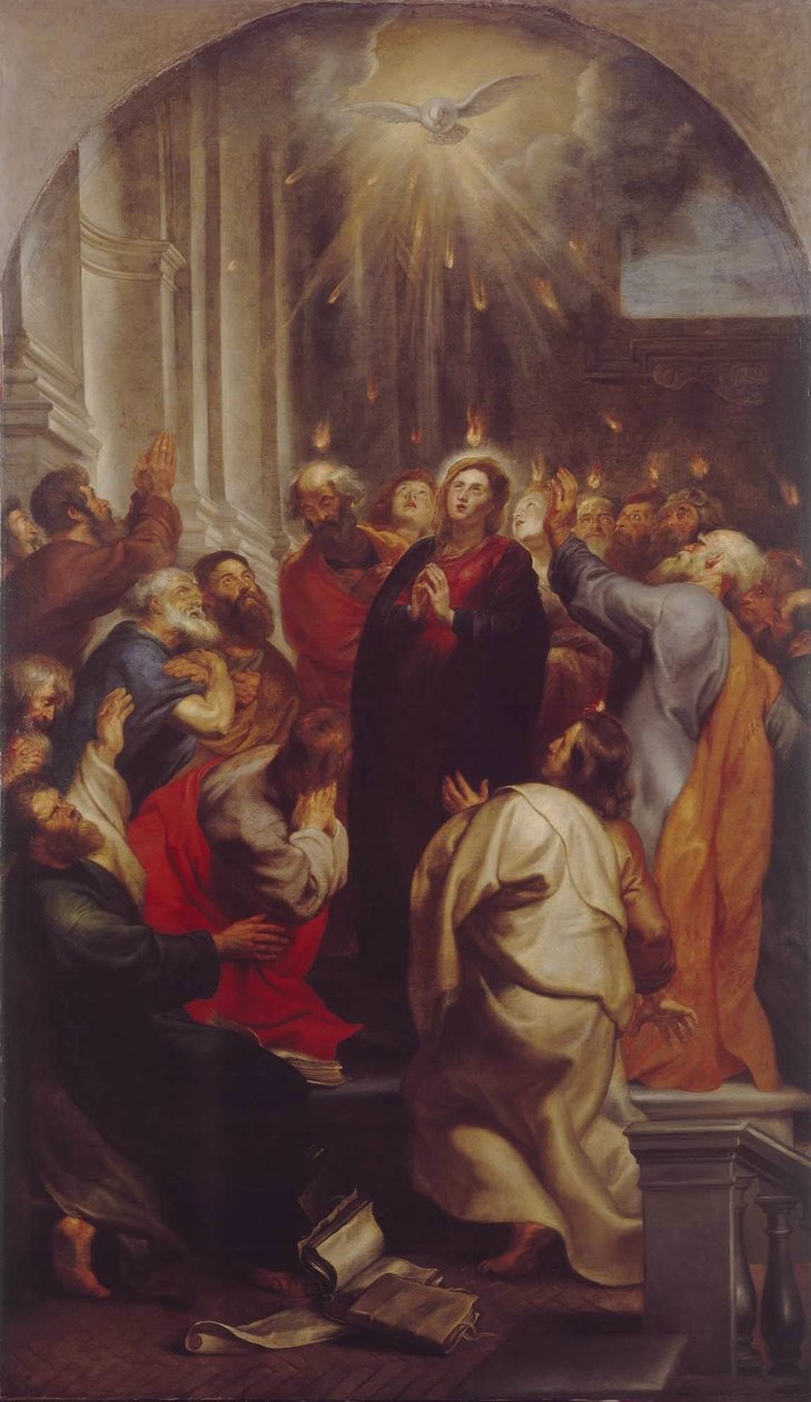 Pinsedag af Peter Paul Rubens
