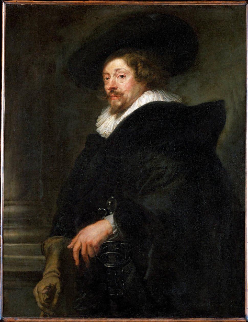 Peter Paul Rubens, selvportræt af Peter Paul Rubens