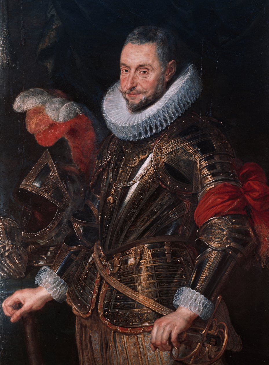 Portræt af Ambrogio Spinola (olie på lærred) af Peter Paul Rubens