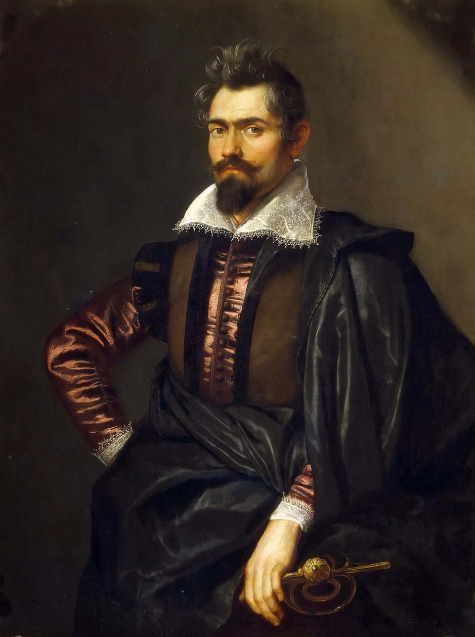 Portræt af Caspar Schoppe 1576-1649, ca 1606. af Peter Paul Rubens