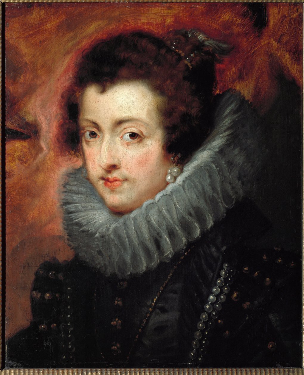Portræt af Elisabeth af Frankrig (eller Elisabeth af Bourbon af Peter Paul Rubens