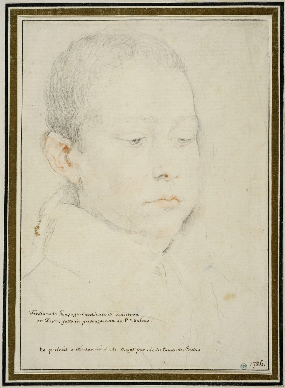 Portræt af Ferdinando 1. Gonzaga af Peter Paul Rubens