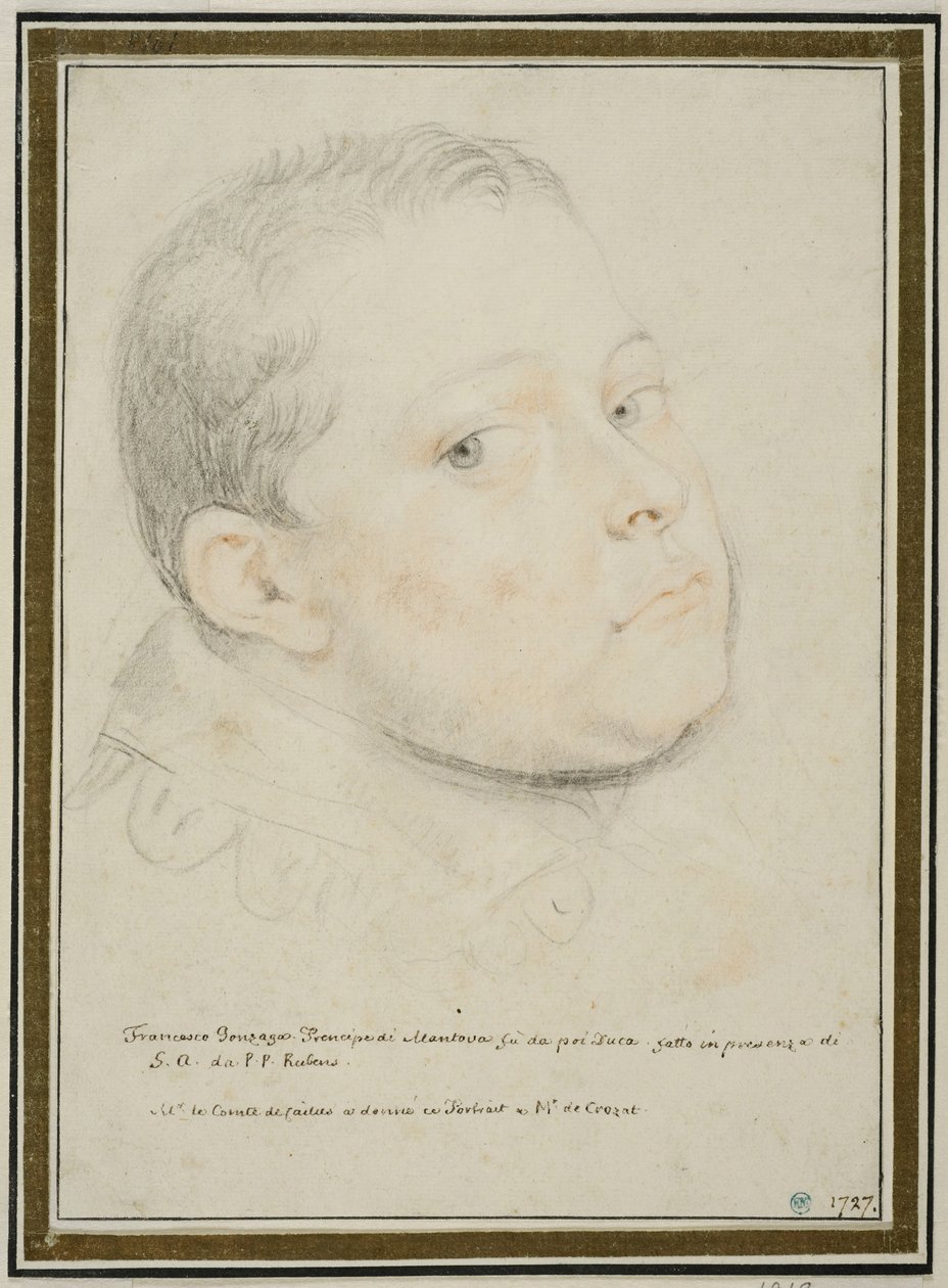 Portræt af Francesco Gonzaga af Peter Paul Rubens
