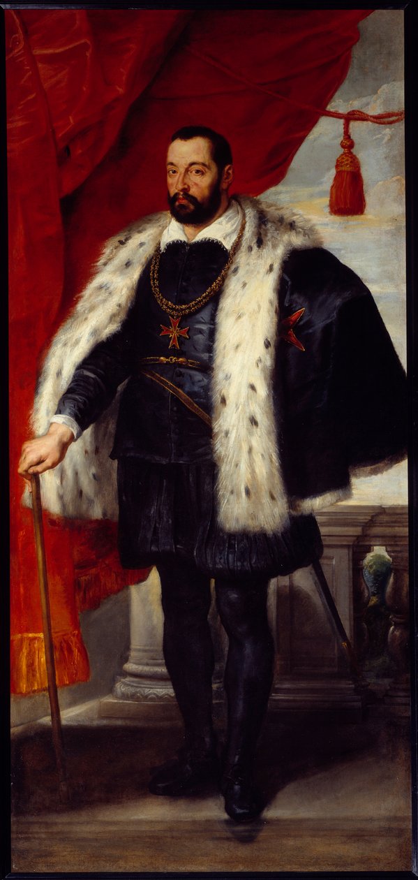 Portræt af Francois I de Medici (Francesco I de Medici af Peter Paul Rubens