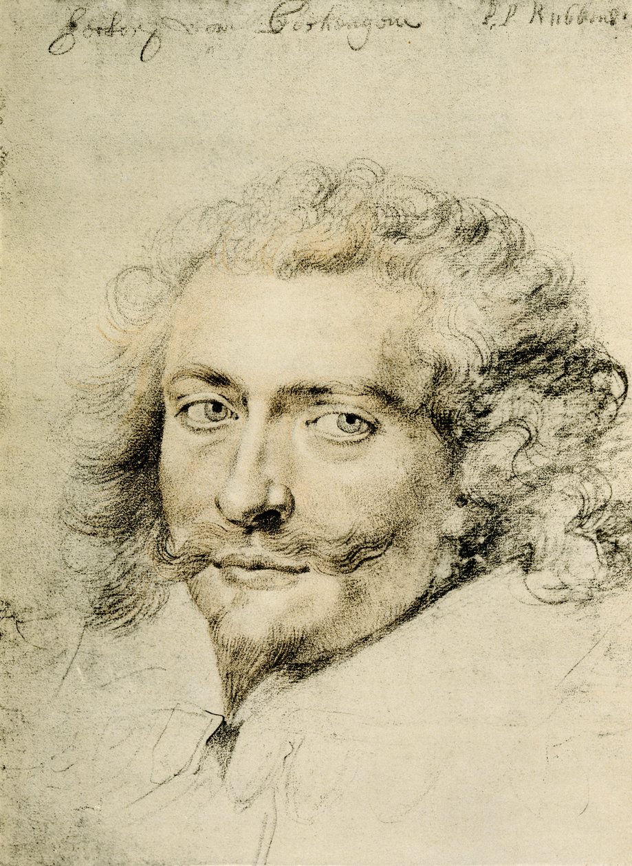 Portræt af George Villiers, hertug af Buckingham af Peter Paul Rubens