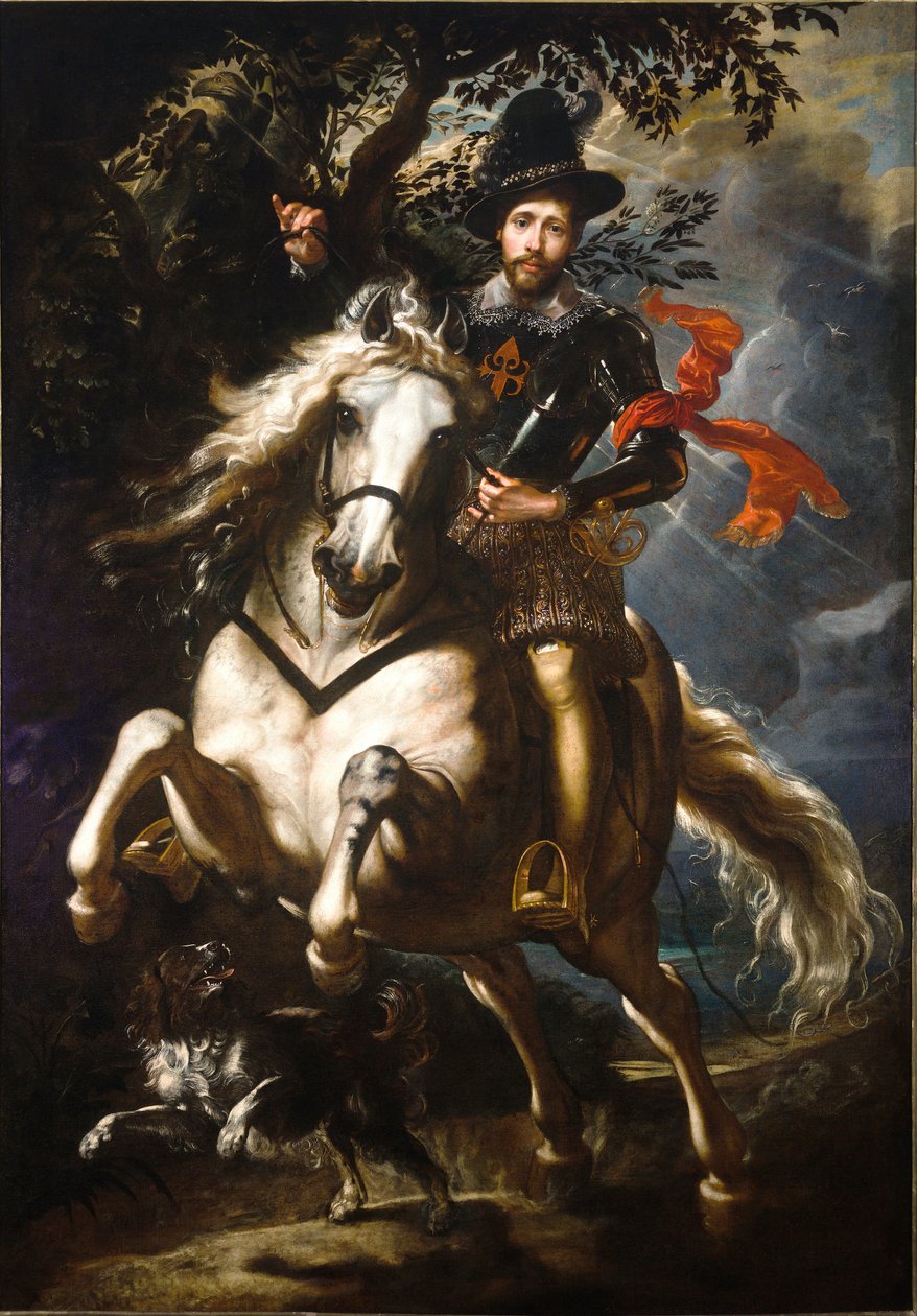Portræt af Giò Carlo Doria til hest af Peter Paul Rubens