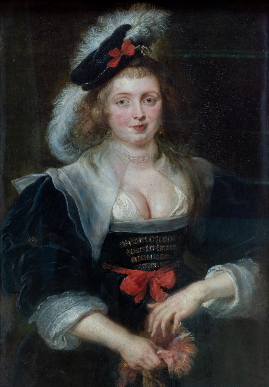 Portræt af Helena Fourment af Peter Paul Rubens