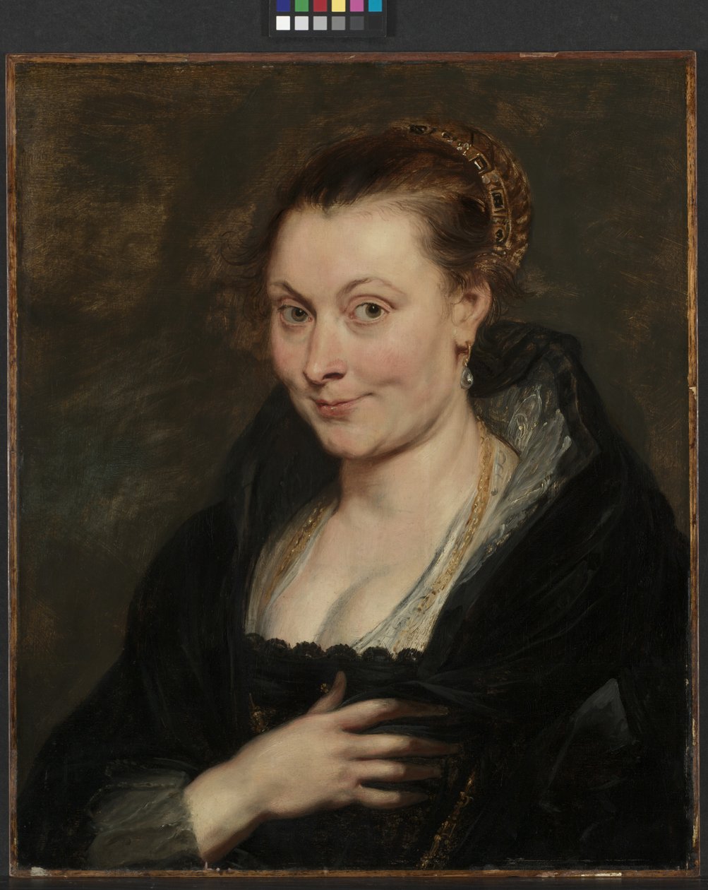 Portræt af Isabella Brant, c.1620-25 af Peter Paul Rubens