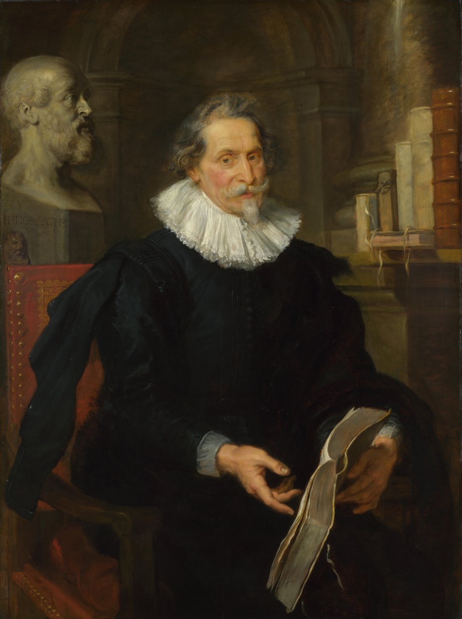 Portræt af Ludovico Nonnius 1553-1645, ca 1627 af Peter Paul Rubens