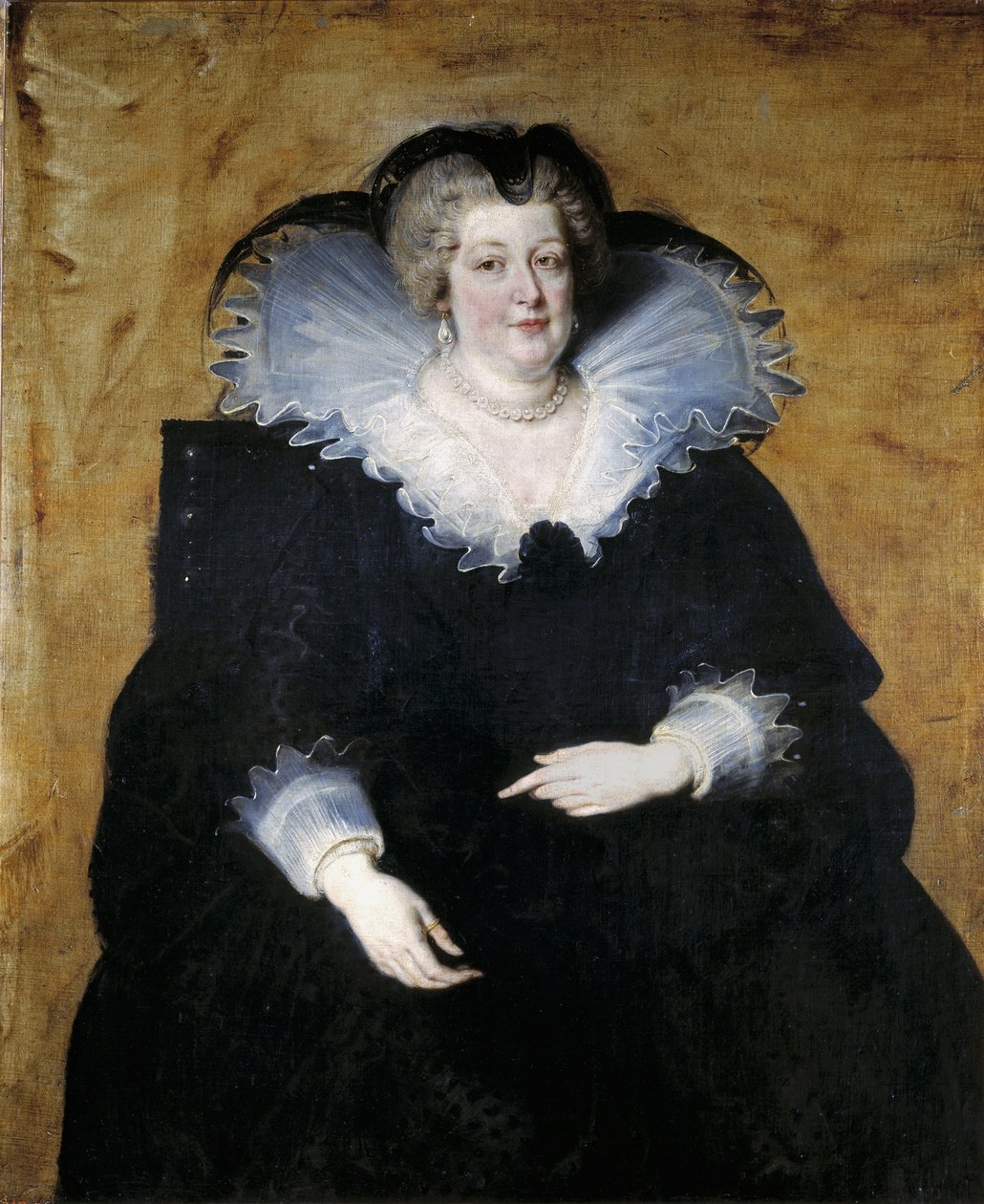 Portræt af Marie de Medici 1575-1642, 1622 af Peter Paul Rubens