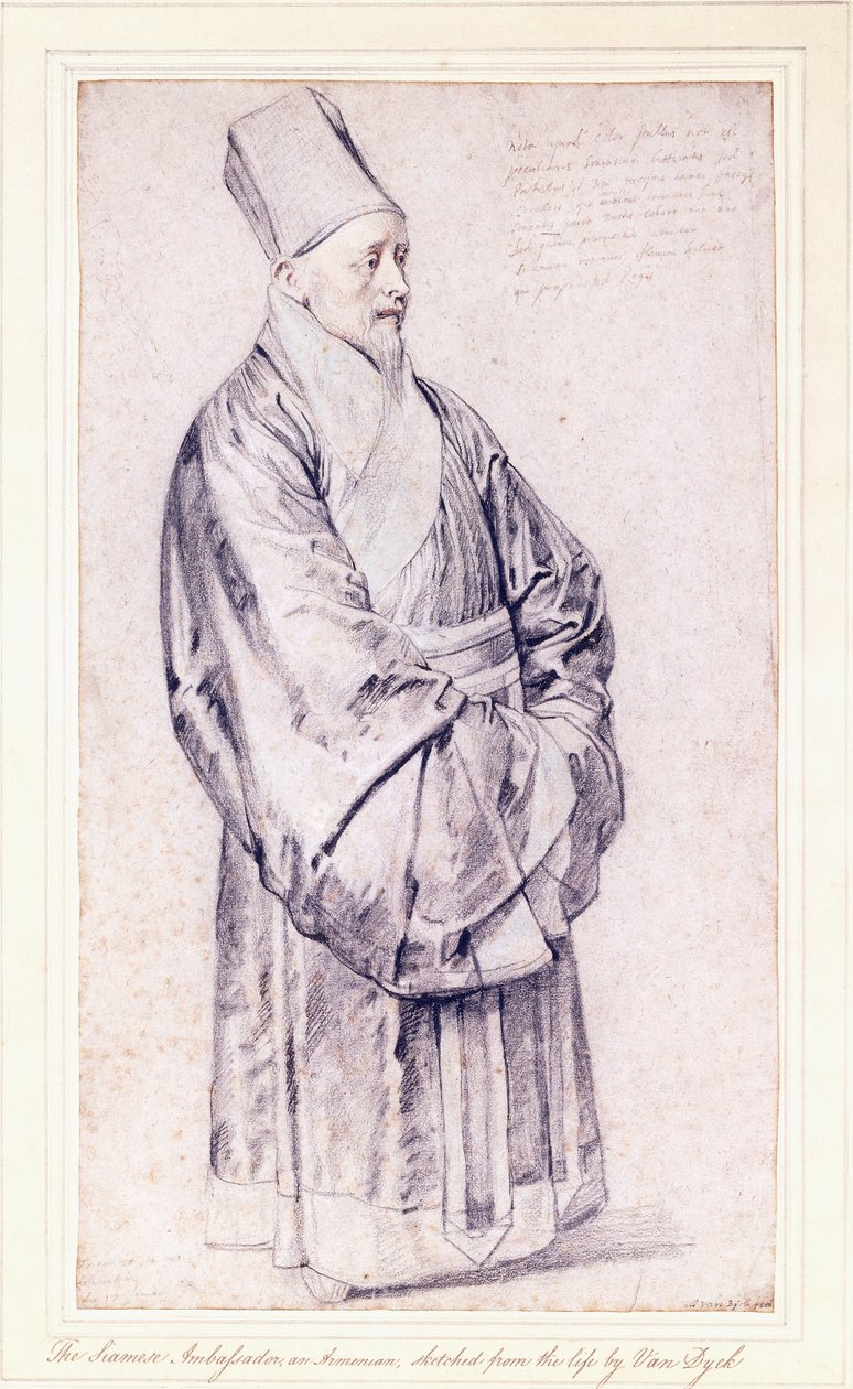 Portræt af Nicolas Trigault S.J. i kinesisk kostume, af Peter Paul Rubens
