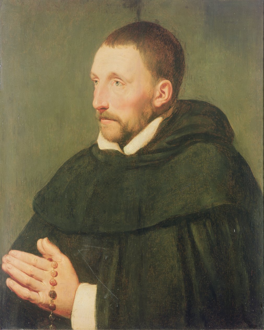 Portræt af en dominikaner, menes at være Padre de Buzzara af Peter Paul Rubens
