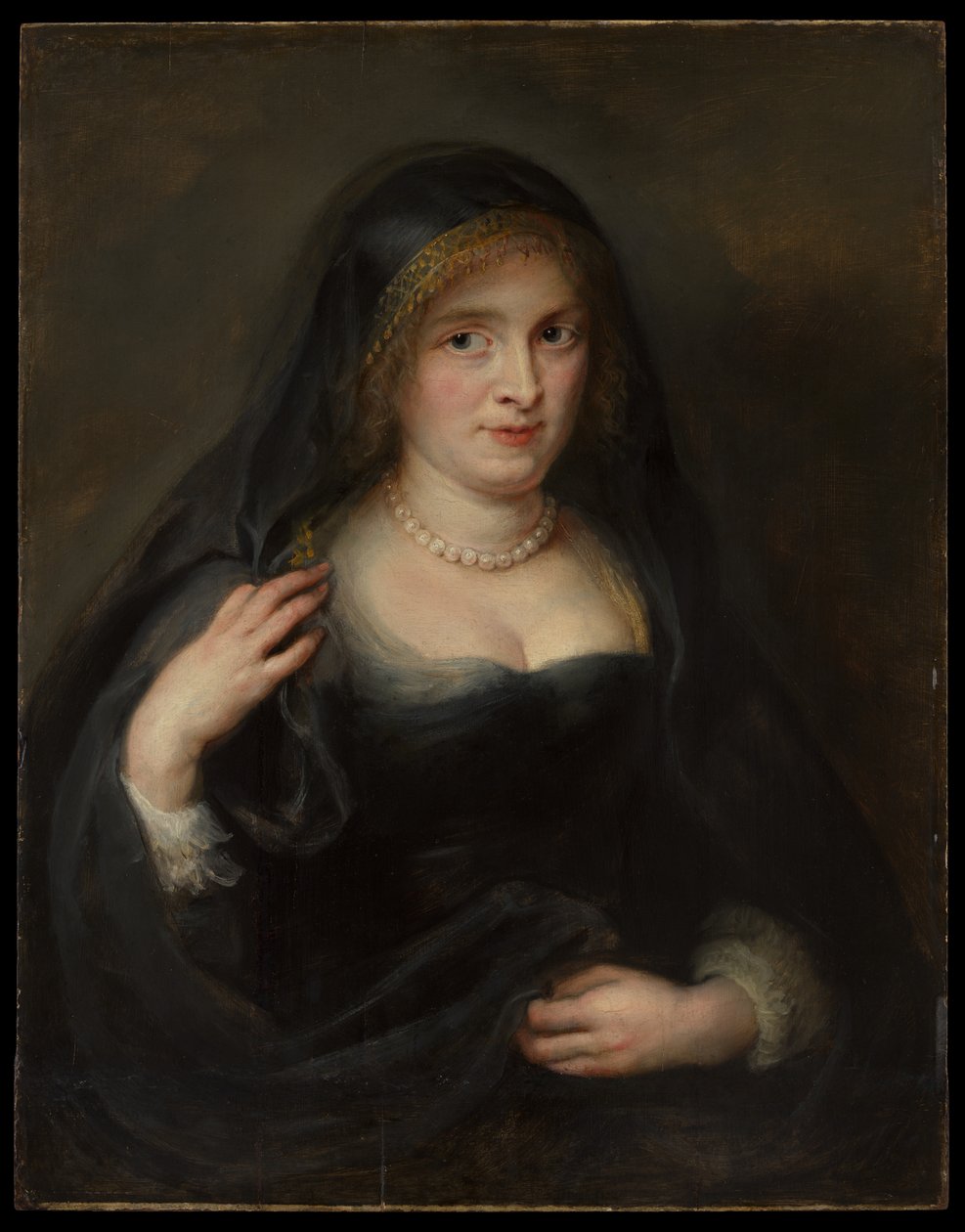 Portræt af en kvinde, sandsynligvis Susanna Lunden (Susanna Fourment, 1599-1628) af Peter Paul Rubens