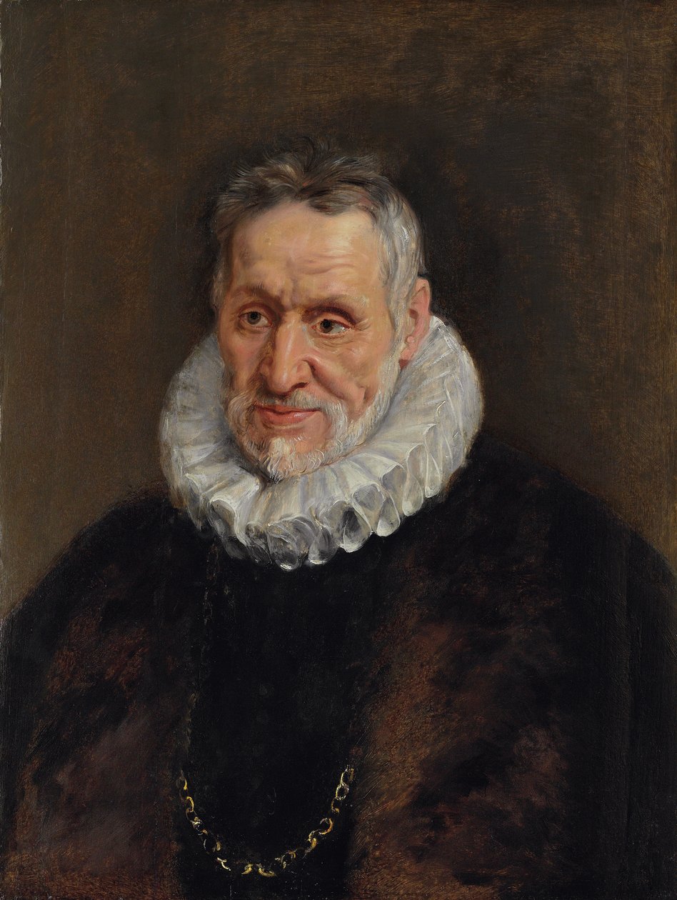 Portræt af en skægget mand af Peter Paul Rubens