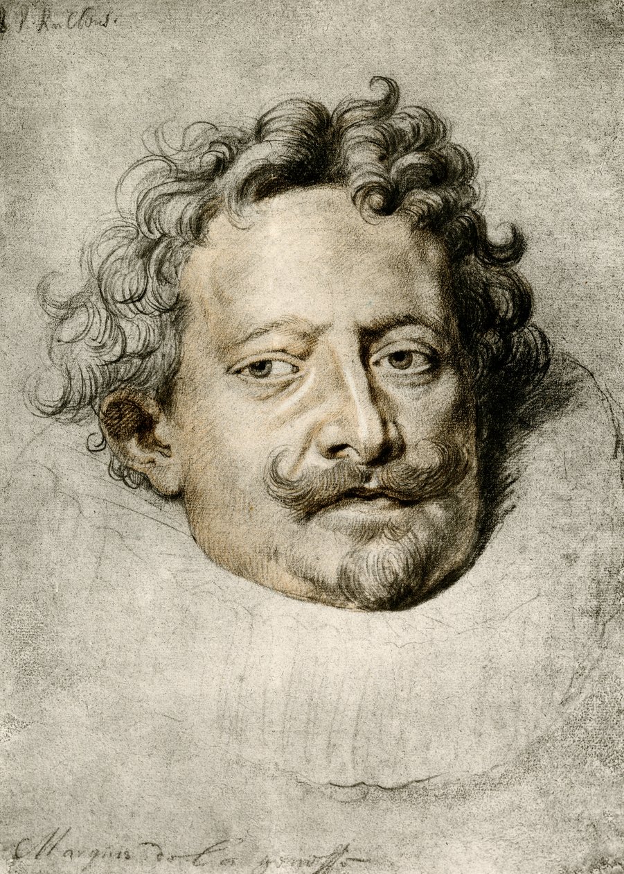 Portræt af Marquis de la Genesse af Peter Paul Rubens