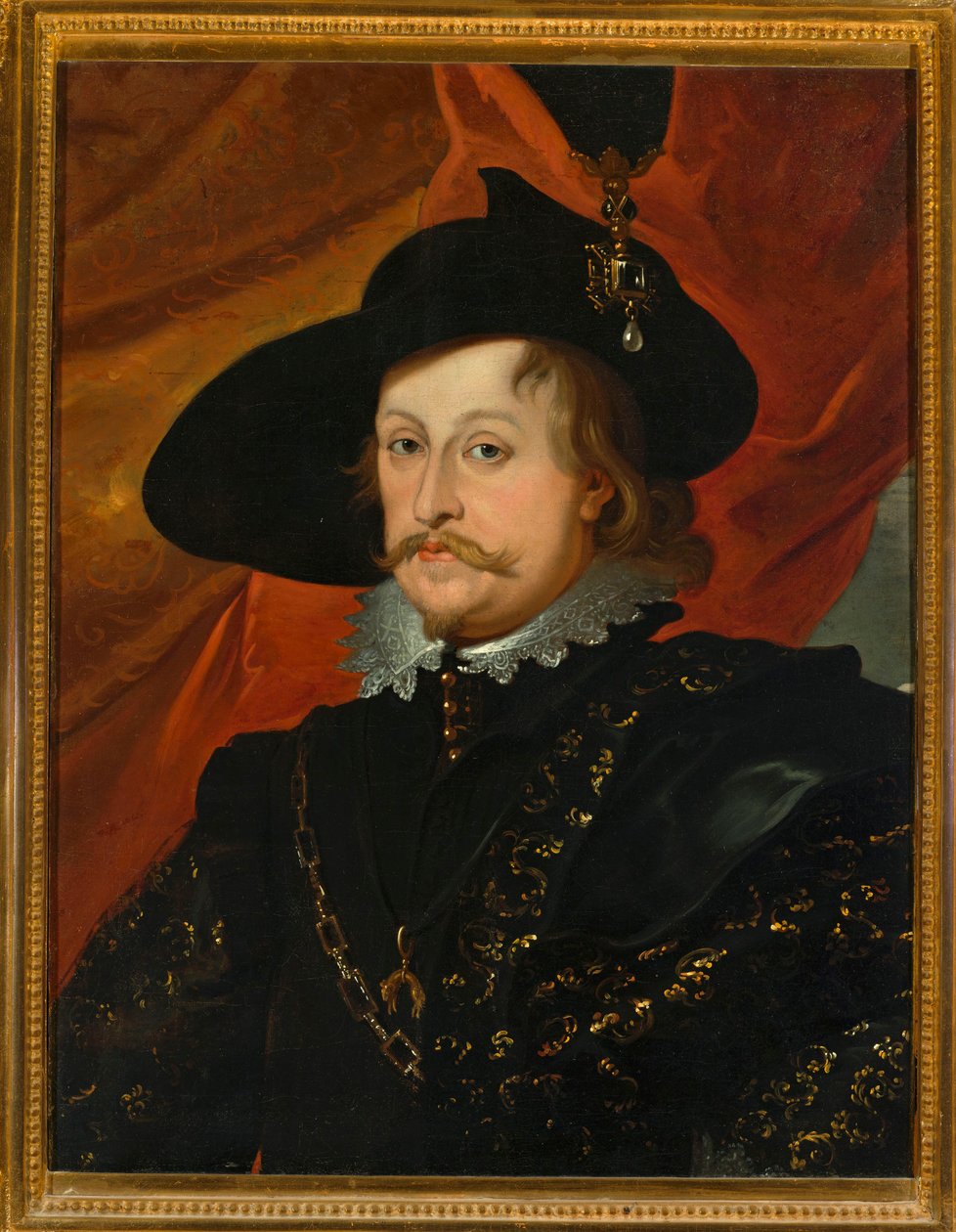 Portræt af prins Władysław Vasa (1595-1648) i spansk dragt af Peter Paul Rubens