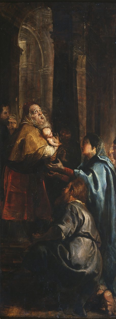 Præsentation i templet af Peter Paul Rubens