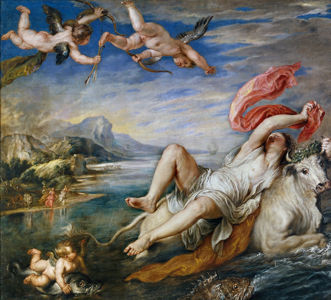 Europas voldtægt af Peter Paul Rubens