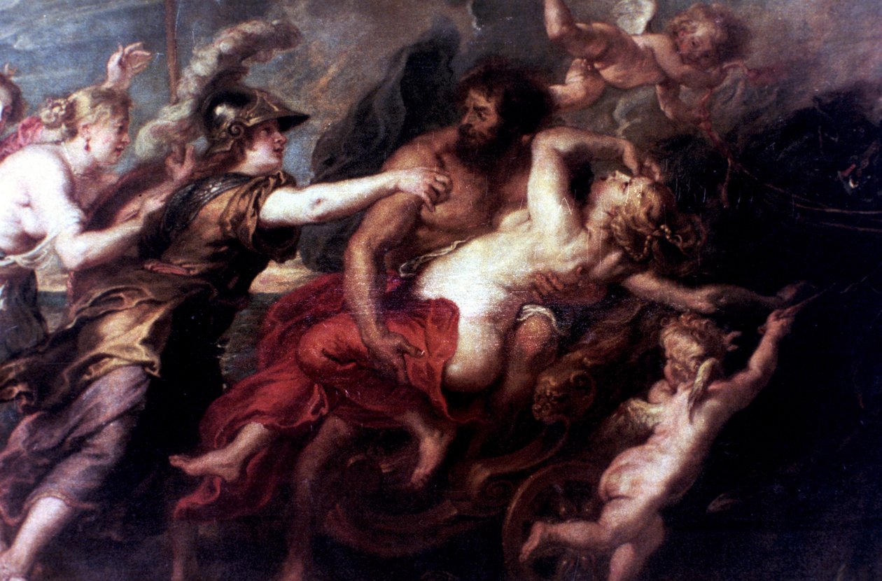 Voldtægt af Proserpina af Peter Paul Rubens