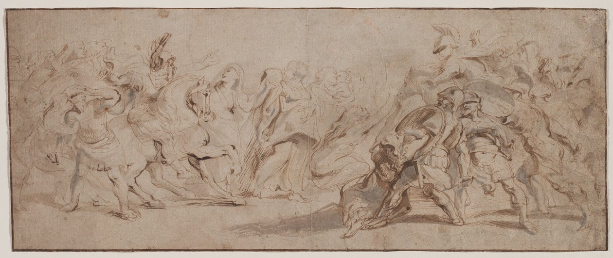 Forsoning af romerne og sabinerne, ca. 163235. af Peter Paul Rubens