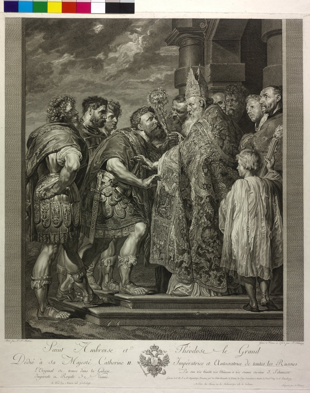 Sankt Ambrosius af Milano af Peter Paul Rubens