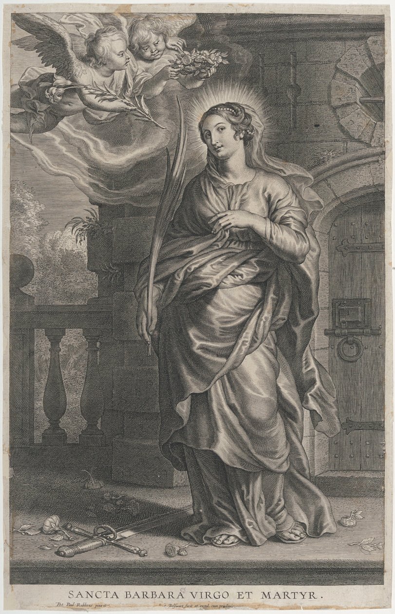 Sankt Barbara af Peter Paul Rubens