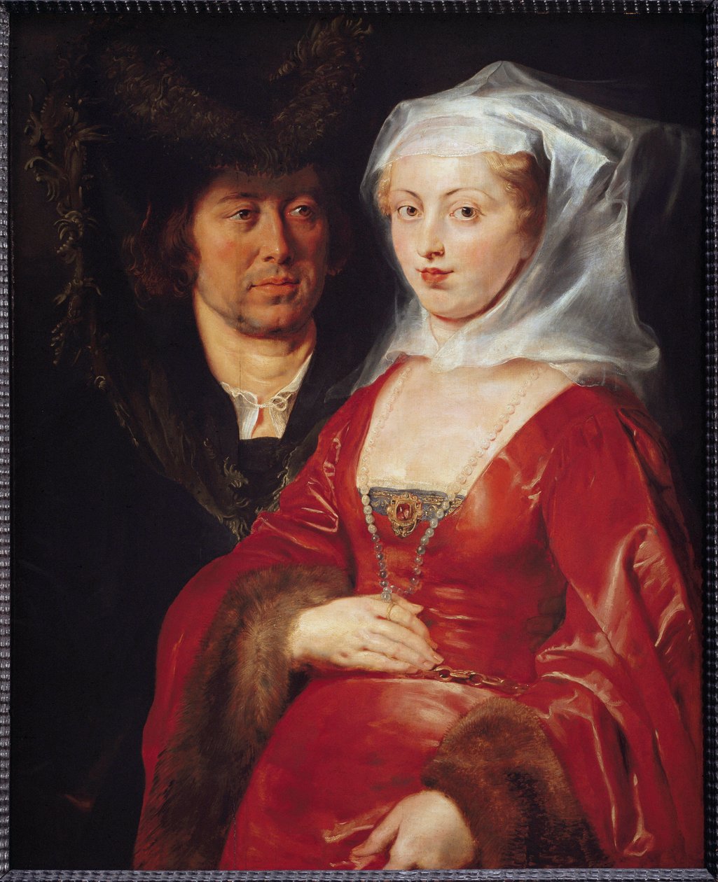Saint Pepin de Landen og hans datter Saint Begge (maleri af Peter Paul Rubens