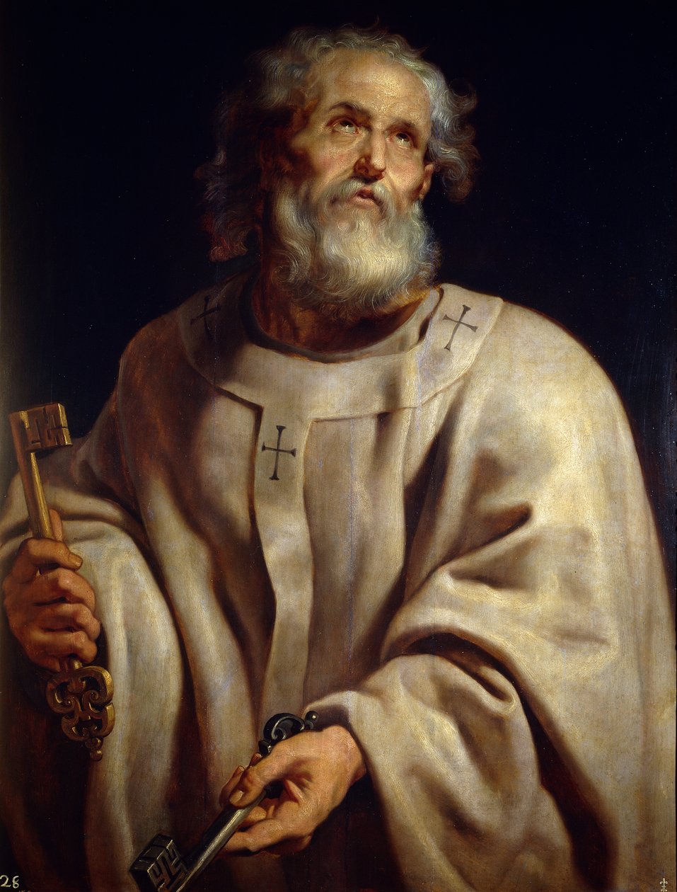 Sankt Peter, ca. 1611 (olie på lærred) af Peter Paul Rubens