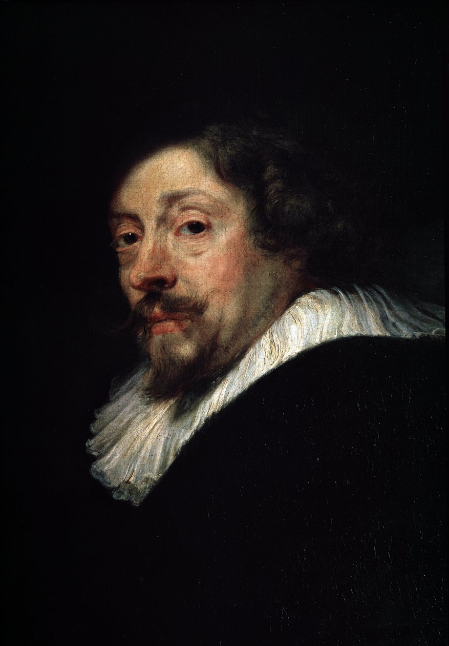 Selvportræt - olie på lærred af Peter Paul Rubens