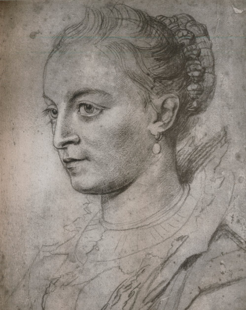 Susanne Fourment, c1600-tallet af Peter Paul Rubens