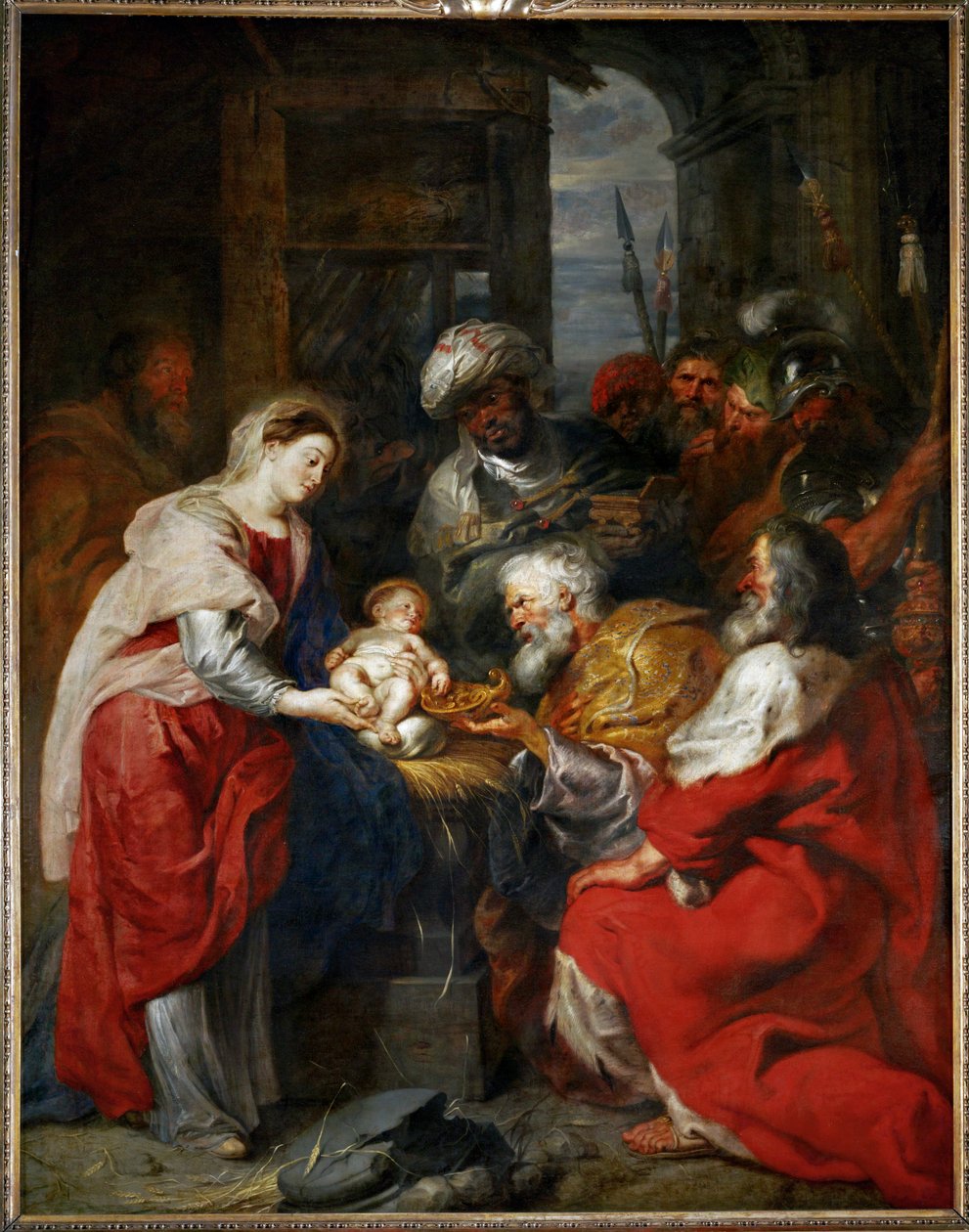 The Adoration of the Magi (maleri på lærred) af Peter Paul Rubens