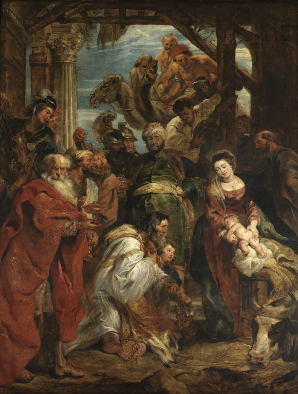 Magiernes tilbedelse af Peter Paul Rubens