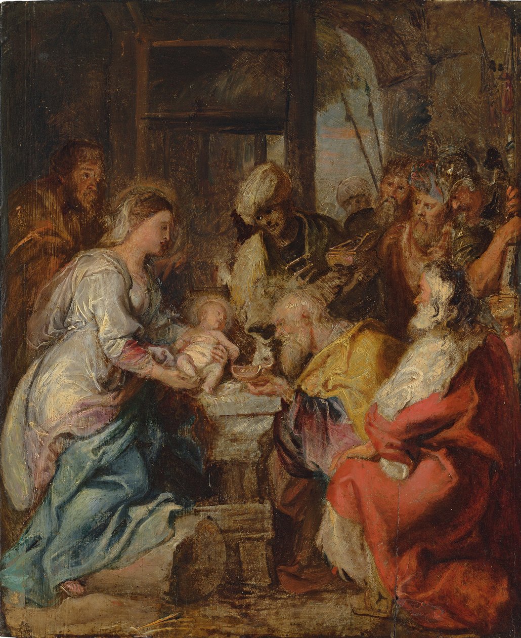 Magiernes tilbedelse af Peter Paul Rubens