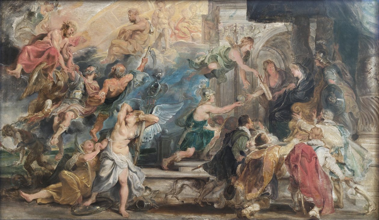 Henrik IV’s apoteose af Peter Paul Rubens