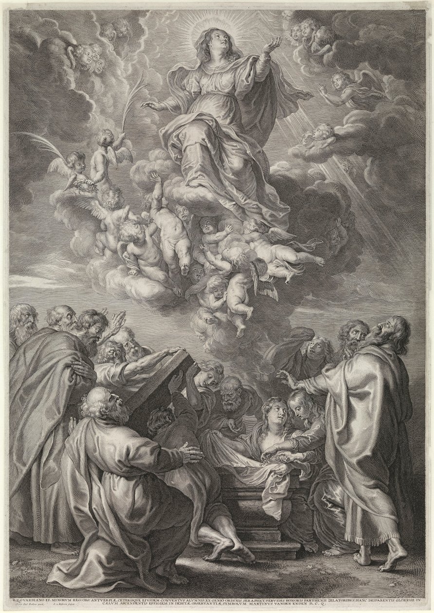 Marias himmelfart af Peter Paul Rubens