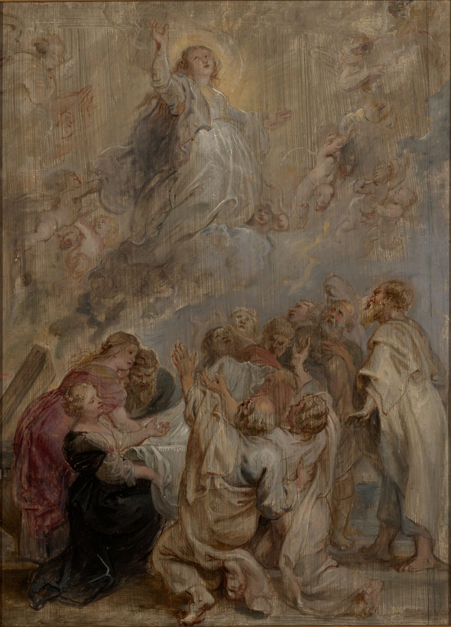 Jomfru Marias himmelfart af Peter Paul Rubens