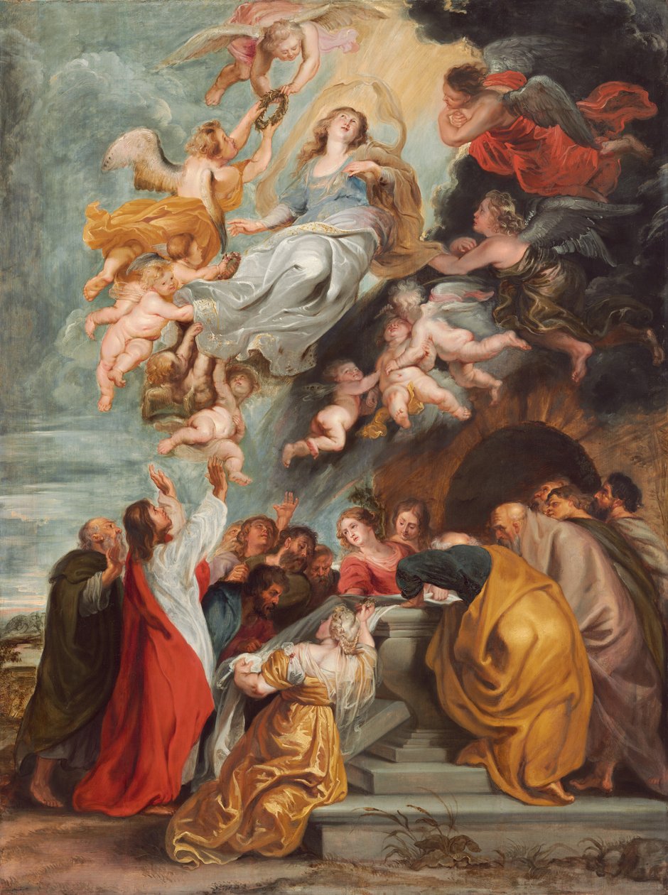 The Assumption of the Virgin, ca. midt i 1620
