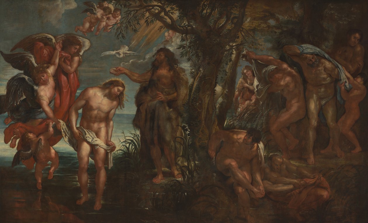 Kristi dåb af Peter Paul Rubens