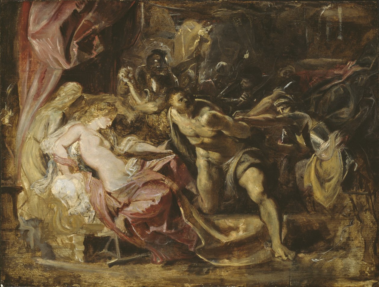 Fangen af Samson, 1609-10 af Peter Paul Rubens