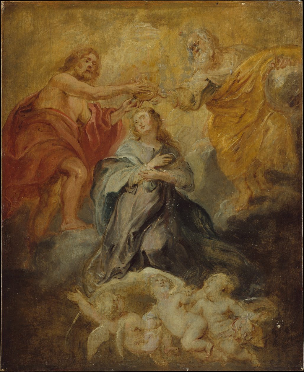 Jomfru Marias kroning af Peter Paul Rubens
