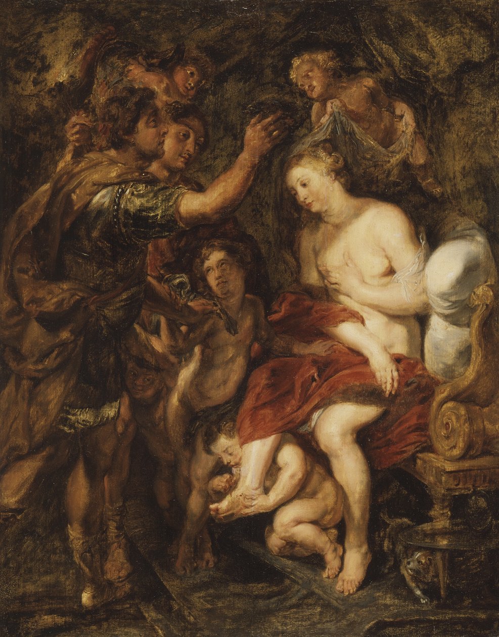 Roxanas kroning af Peter Paul Rubens