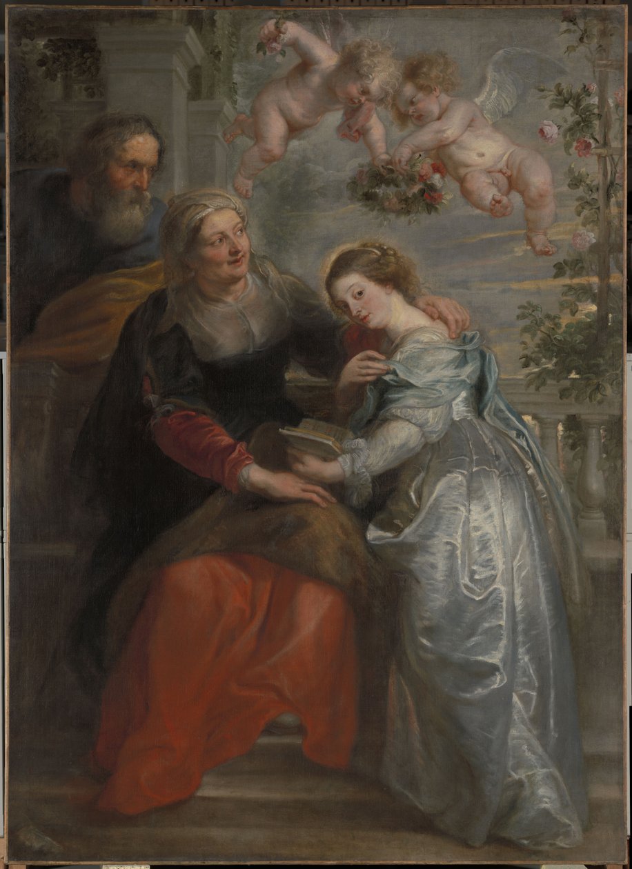 Marias opdragelse af Peter Paul Rubens